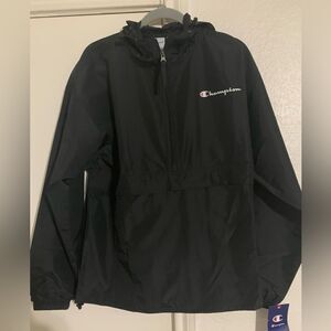 Champion Men's Jacket, Stadium Packable Wind and Water Resistant Jacket